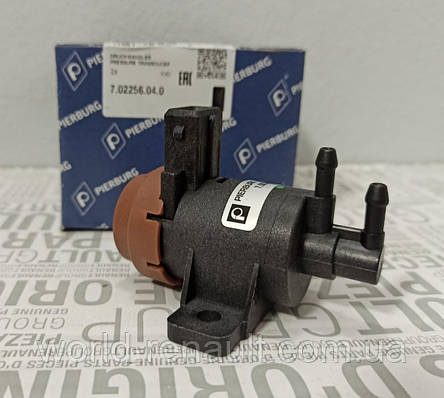 PIERBURG (Німеччина) 7.02256.04.0 — Клапан керування турбіни на Рено Трафік II 1.9dci, 2.0dci, 2.5dci, фото 1
