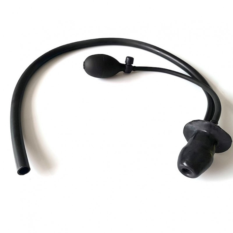 Надувний гумовий кляп бдсм