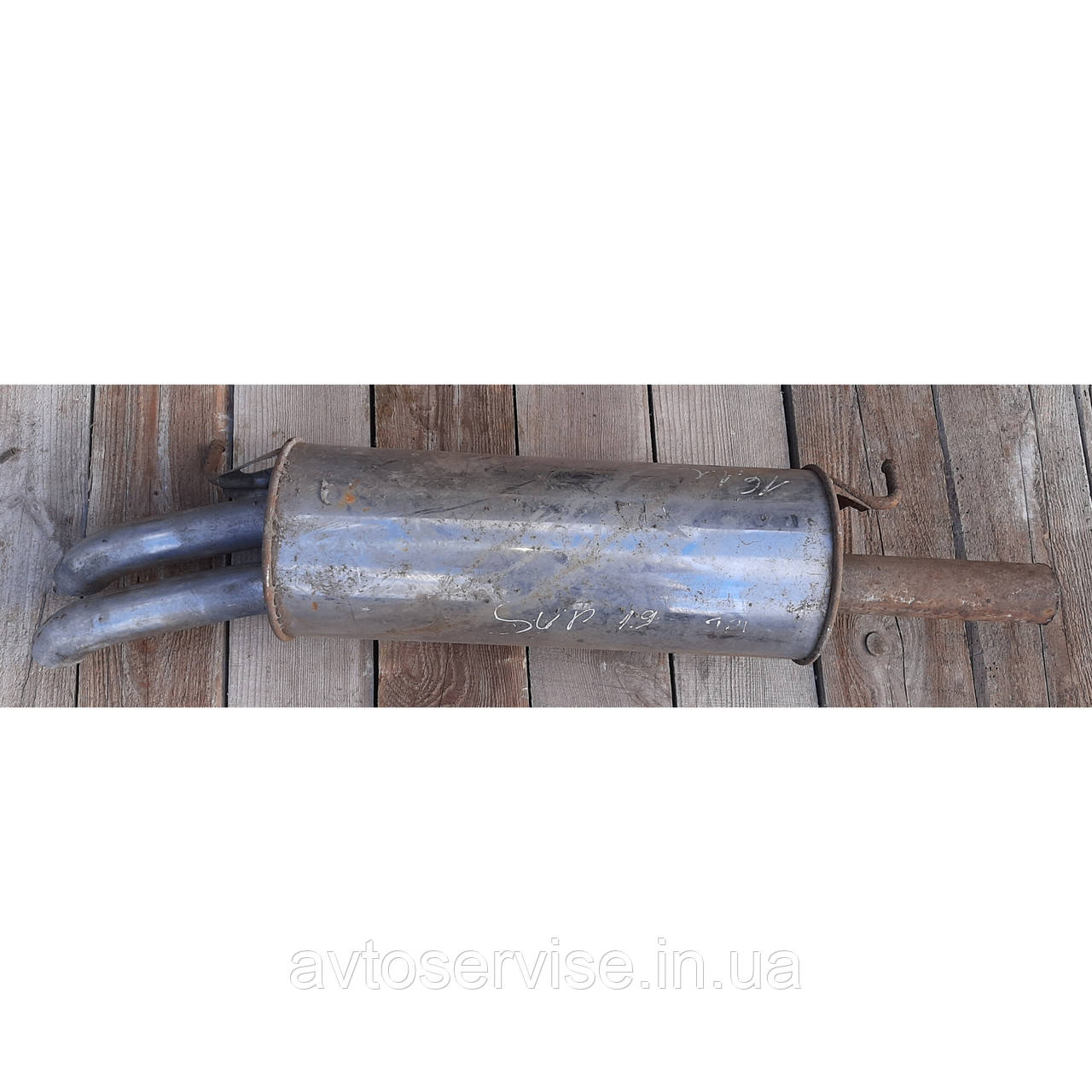 Глушник Skoda Superb 1.9TDi, фото 1