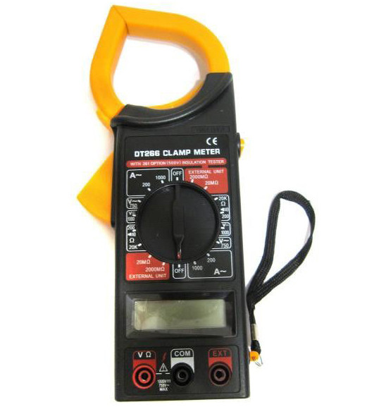 Струмові кліщі DT 266 мультиметр тестер