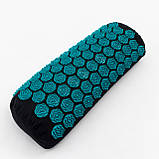Масажний килимок Аплікатор Кузнєцова + валик масажер для спини/шиї/голови OSPORT Lotus Mat Eco (apl-021), фото 6