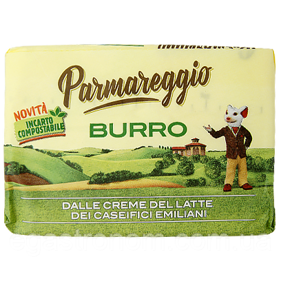 Масло Пармареджіо бурро Parmareggio burro 200g 16шт/ящ (Код: 00-00010023)
