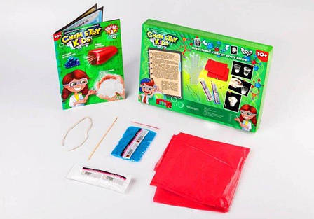 Набір освітній для проведення дослідів Chemistry Kids 3 Danko Toys Економ пізнавальний набір для дітей, фото 3