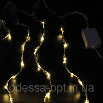 Xmas гірлянд (Водоспад 3M*2M) 360LED WW-3 Теплий білий 12PCS, фото 2