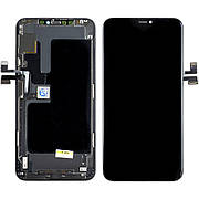Дисплей APPLE iPhone 11 PRO Max (AMOLED) (GX) з чорним тачскріном