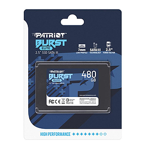 SSD накопичувач Patriot Burst Elite 480GB (PBE480GS25SSDR) (D), фото 2