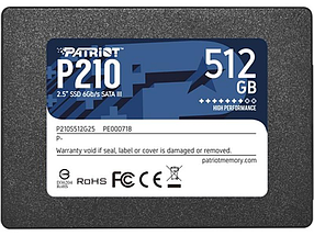 SSD накопичувач Patriot P210 512GB (P210S512G25)  (DC)