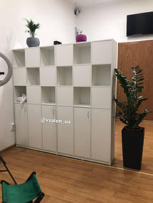 стеллаж перегородка для комнаты фото