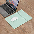 Чохол-конверт для MacBook Air/Pro 13,3" - М'ятний, фото 6