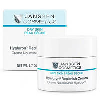 Крем с гиалуроновой кислотой JANSSEN Dry Skin Hyaluron³ Replenish Cream 50 мл