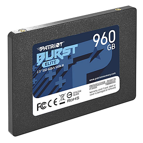 SSD накопичувач Patriot Burst Elite 960GB (PBE960GS25SSDR)  (DC), фото 2
