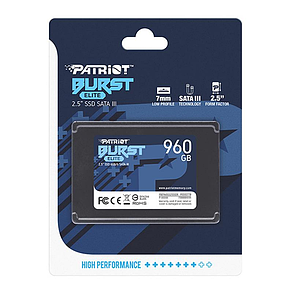 SSD накопичувач Patriot Burst Elite 960GB (PBE960GS25SSDR)  (DC), фото 2