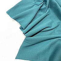 Довяз к трехнитке Мятно бирюзовый Состав: 95% хлопок 5% эластан для окантовки изделий из трехнитки и курток