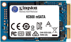 SSD накопичувач Kingston KC600 256GB (SKC600MS/256G)  (DC)