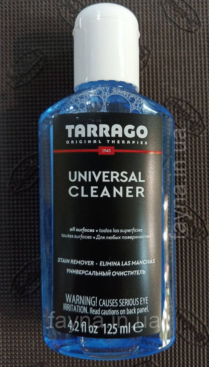 Універсальний засіб для виведення плям Tarrago Leather Care Universal Cleaner для гладкої шкіри, замші, нубука