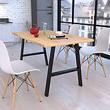 Опора для столу Loft Classic в стилі Лофт 720х650мм Андеграунд, Ніжки для столу лофт, Металеві ніжки лофт, фото 2