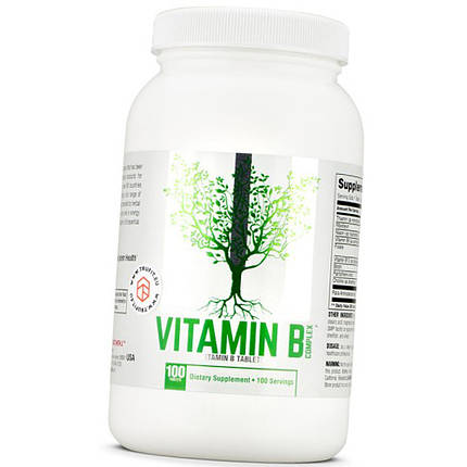 Вітамін В комплекс Universal VITAMIN B-COMPLEX 100 таб, фото 2