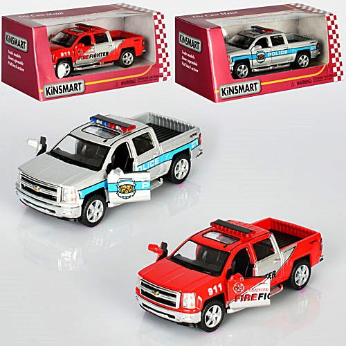 Машина металева Chevrolet Silverado (KT5381WPR), фото 1