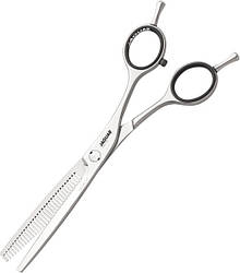 Професійні філірувальні ножиці для стриження волосся Jaguar Silver Line Ocean 69600