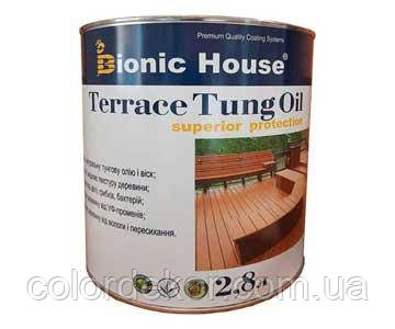 Терасна тунгова олія Terrace Tung Oil 2,8 л