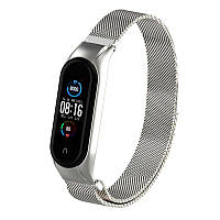 Ремешок Armorstandart Milanese Magnetic Band 503 для Xiaomi Mi Band 5/Mi Band 6 Silver (ARM57180)