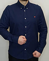 Рубашка мужская темно синяя EASY Размер - L