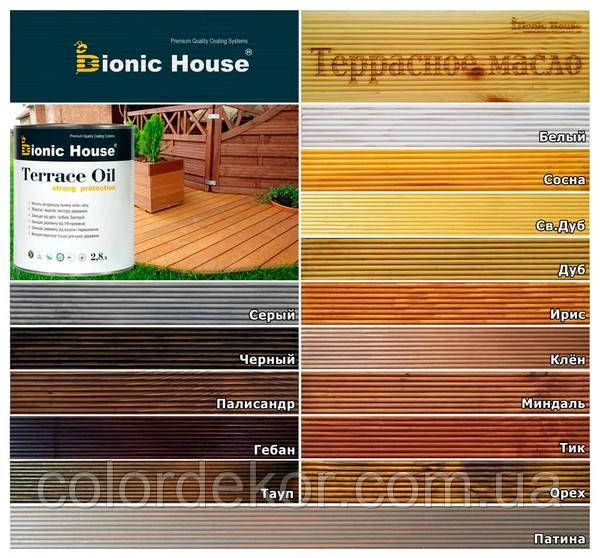 Террасное тунговое масло Terrace Tung Oil 10 л (тонируем в цвета) - фото 2 - id-p1530204687