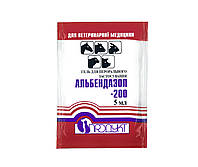 Альбендазол-200 гель (5 мл), Продукт