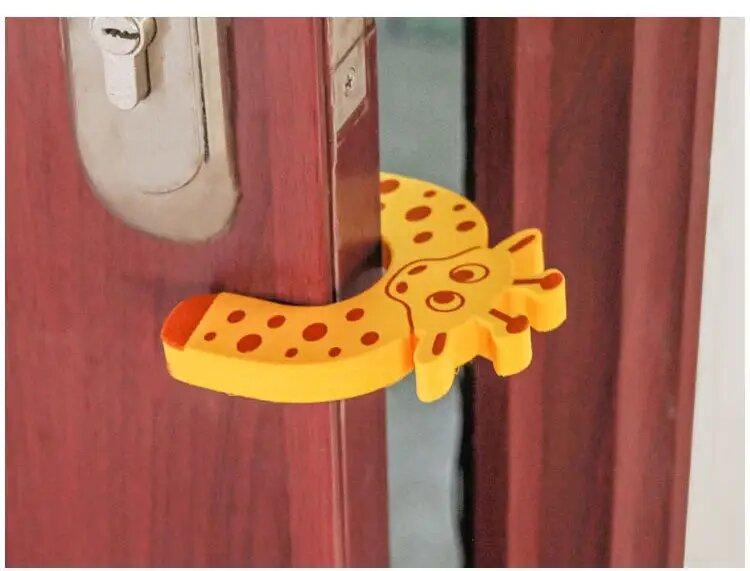 Стопер для дверей обмежувач дитячий Supretto Жираф (Арт. 7157-0001), фото 1