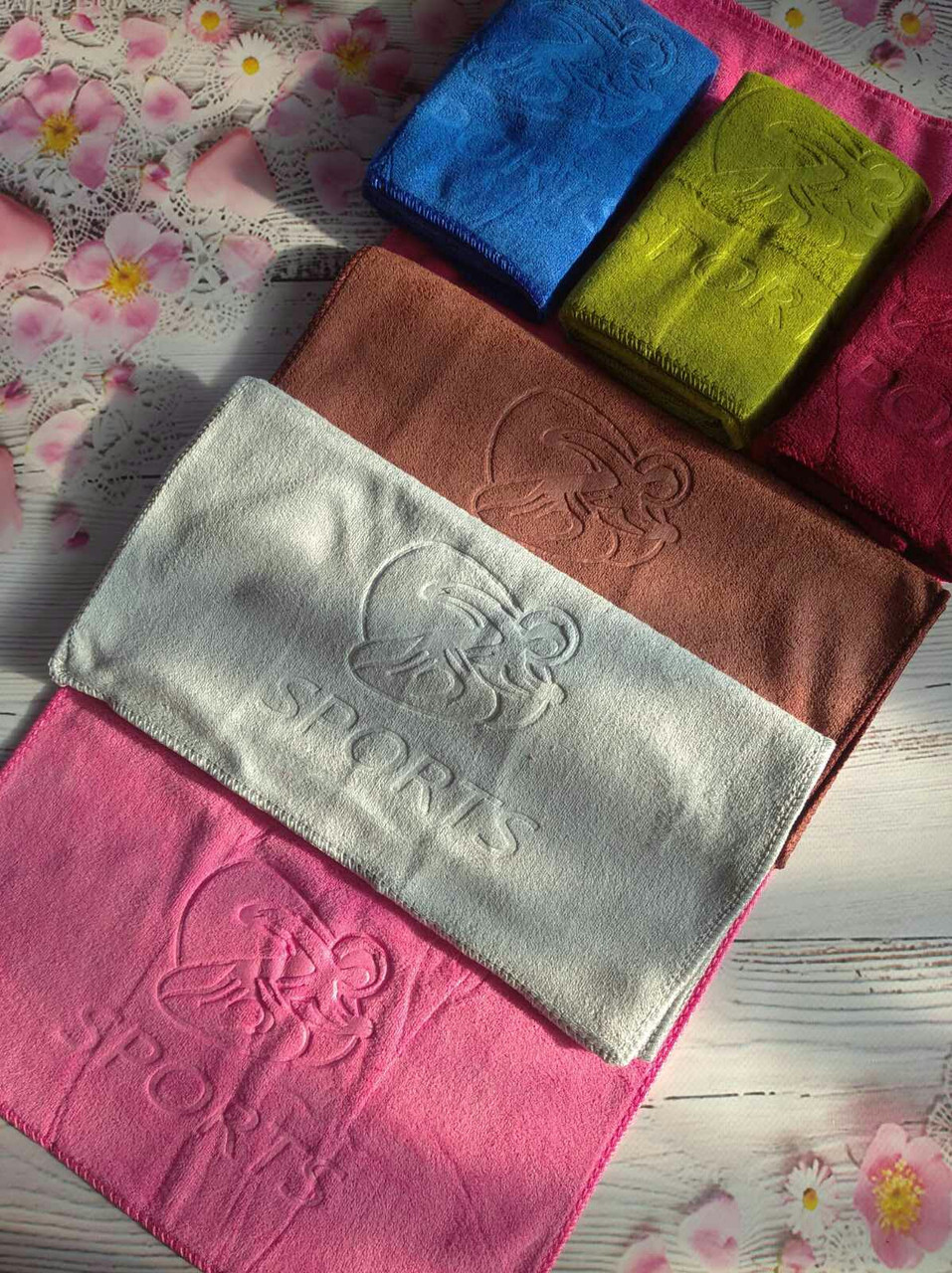 Кухонні рушники мікрофібра "спорт", розмір 35/70 в уп.12шт.  12 шт.