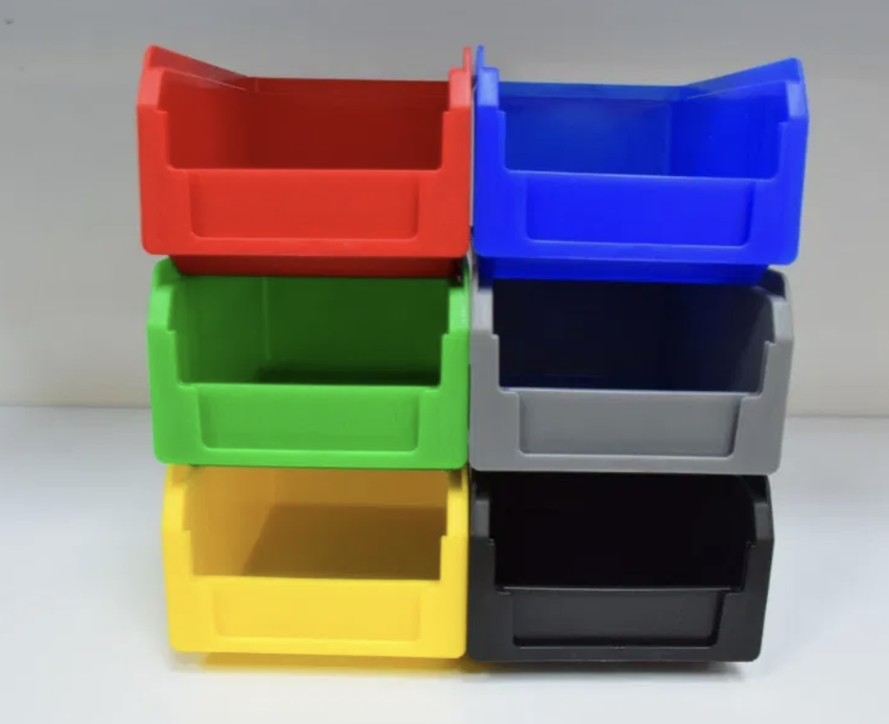 Ящики метизные пластиковые органайзер для болтов гаек инструмента в гараж 702 165х100х75мм мастерскую - фото 2 - id-p1530234804