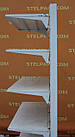 Торгові пристінні (односторонні) стелажі «Авілон» 210х95 см, на 6 полиць, Б/у, фото 8