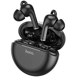 Бездротові навушники в кейсі з мікрофоном HOCO ES60 |35/300mAh, 4.5H| Чорний