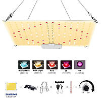 Лампа Quantum Board Samsung LM301B 800W с диммером. Фитолампа для растений с полным спектром.