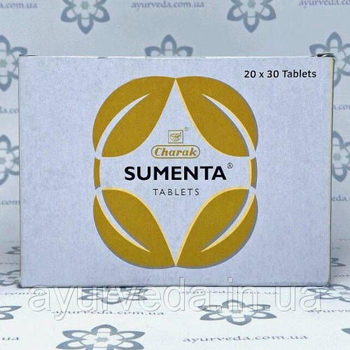 Sumenta Charak (Сумента) 30 таб. для успокоения нервной системы, страхе ...