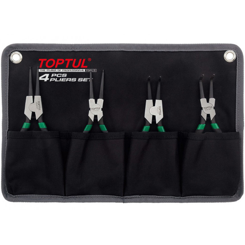 Набір знімачів стопорних кілець 4 од. GPAQ0401 TOPTUL