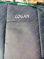 Автомобильные чехлы на сидения Renault Logan 04- (Рено Логан 04-)
