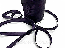 Атласна бейка темно-фіолетового кольору