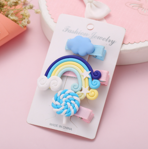 Шпильки для волосся/ дитячі шпильки для волосся/ набір заколок 3 шт