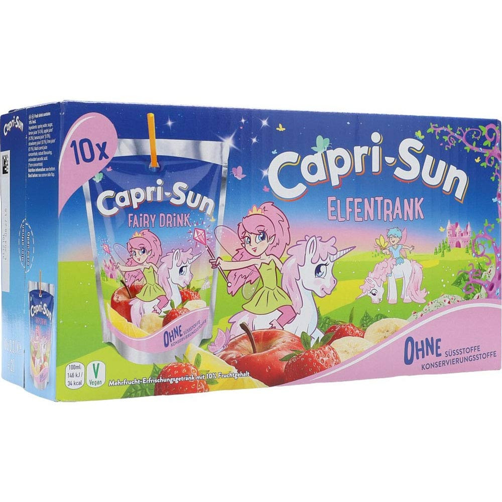 Сік дитячий Капризон Capri-Sun Fairy Drink 200 мл Німеччина (10 шт/1 уп)