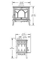 Чавунна піч-буржуйка Jotul F 100, фото 3