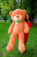 Плюшевий ведмедик у подарунок карамельний 160 см,Плюшевий ведмедик на день народження 1.6 метра