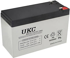 Акумулятор UKC 12V 7.2 Ah WST-7.2 RC201502