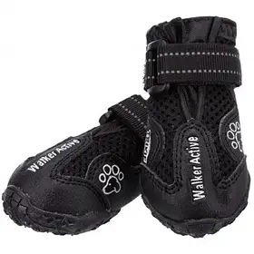Захисні черевики Trixie Walker Active для собак, 2 штуки, L, чорний