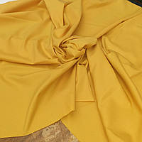 Креп - вовна костюмна "гірчичного" кольору