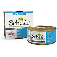 Schesir Tuna ШЕЗІР тунець в желе натуральні консерви для собак, вологий корм, банку 150 г
