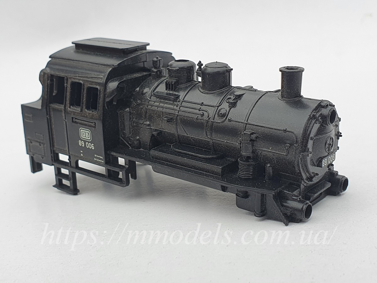 Кузов (корпус) моделі паровозу серії BR89-006 DB. FLEISCHMANN, масштаба 1:87,H0