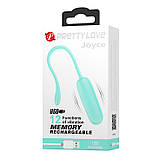 Виброяйце - Pretty Love Joyce Vibrating Egg Mint, фото 2