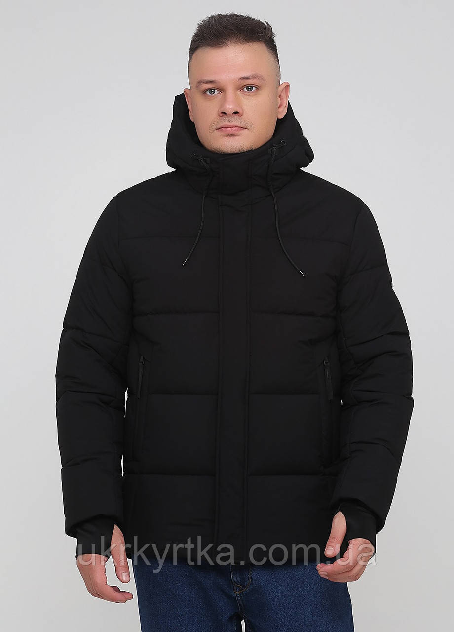 Чоловіча зимова куртка Danstar KZ-253b 48 чорний