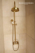 Душова стійка Emmevi DECO classic душ/колона золото OR1200281, фото 2